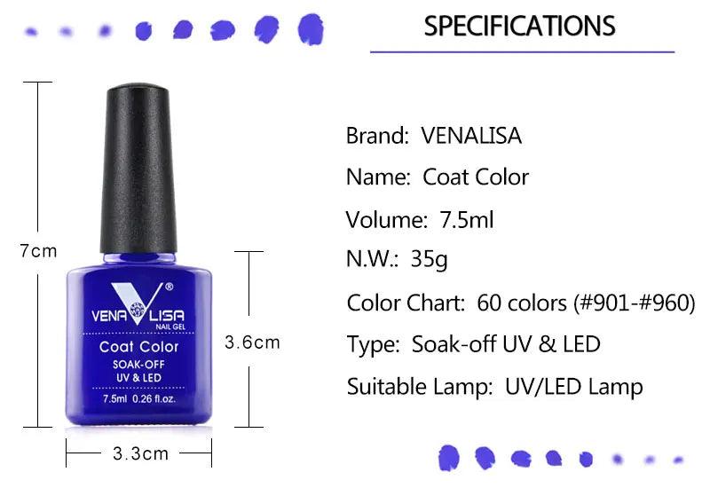 VENALISA NAIL GEL POLISH - BeautifyFit