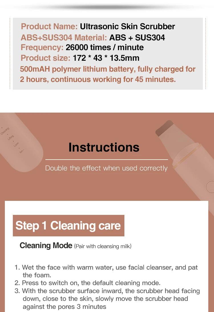 ULTRASONIC PORE EXTRACTOR - BeautifyFit