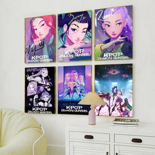 KPop Canvas Poster Self Adhesive
