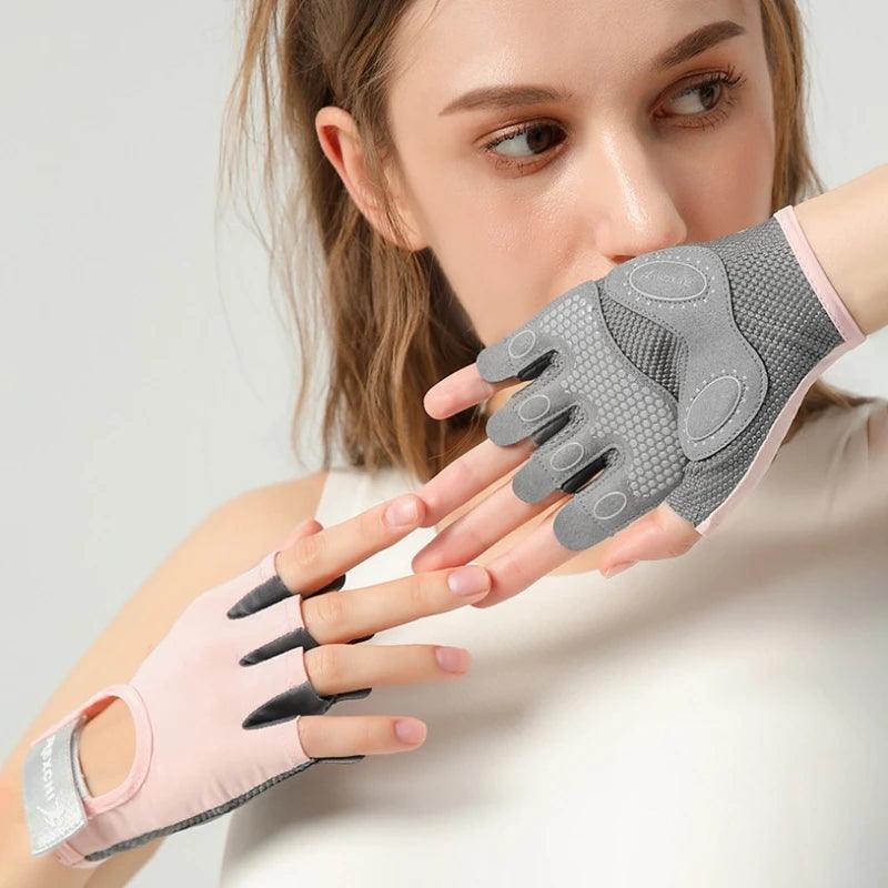 SLIP RESISTANT FITNESS GLOVES - BeautifyFit