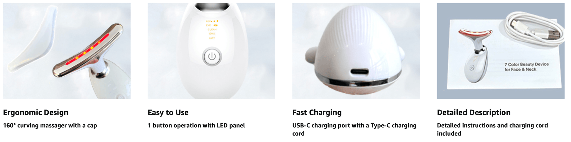 LED PHOTON THERAPY & MASSAGER - BeautifyFit