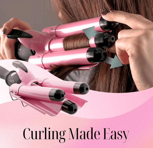 3 BARRELS HAIR CURLING IRON - BeautifyFit
