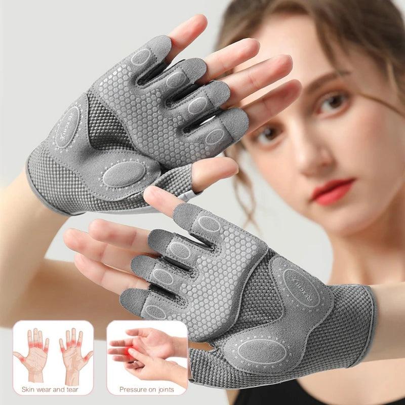 SLIP RESISTANT FITNESS GLOVES - BeautifyFit