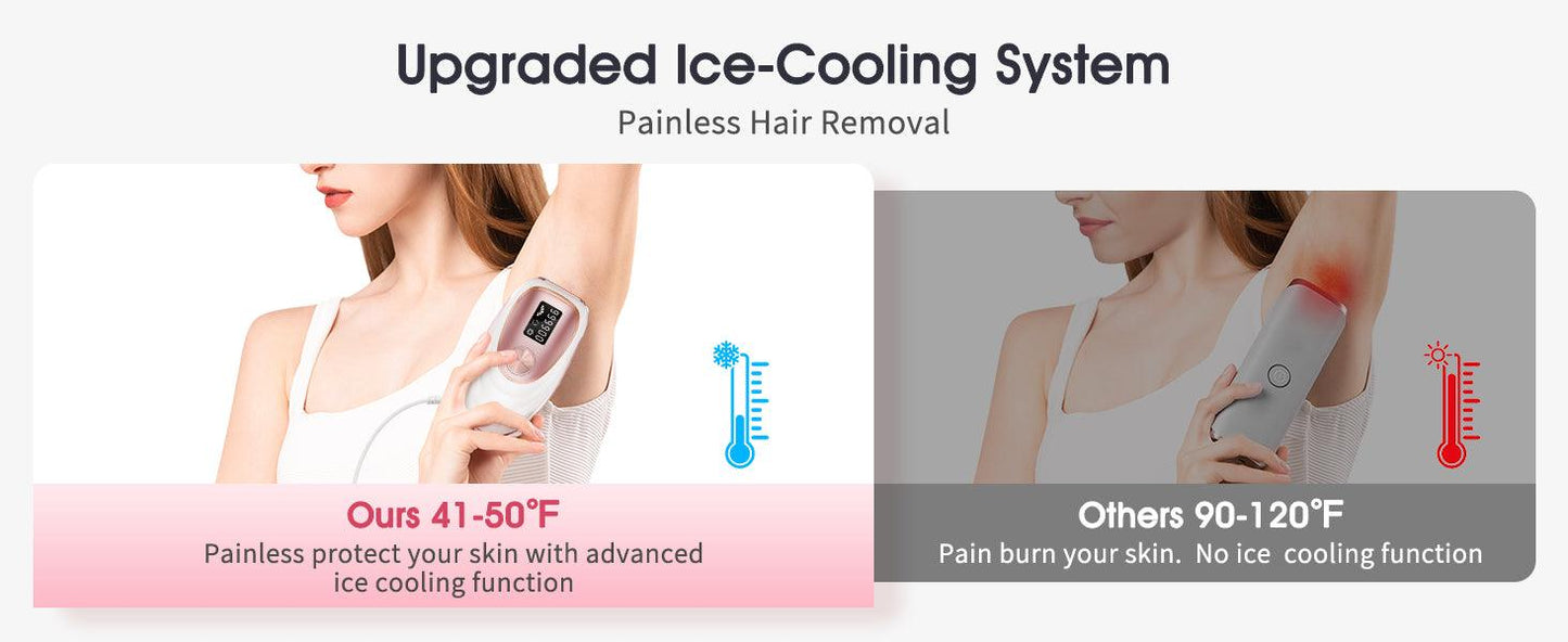 IPL LASER HAIR REMOVAL WITH COOLING - BeautifyFit