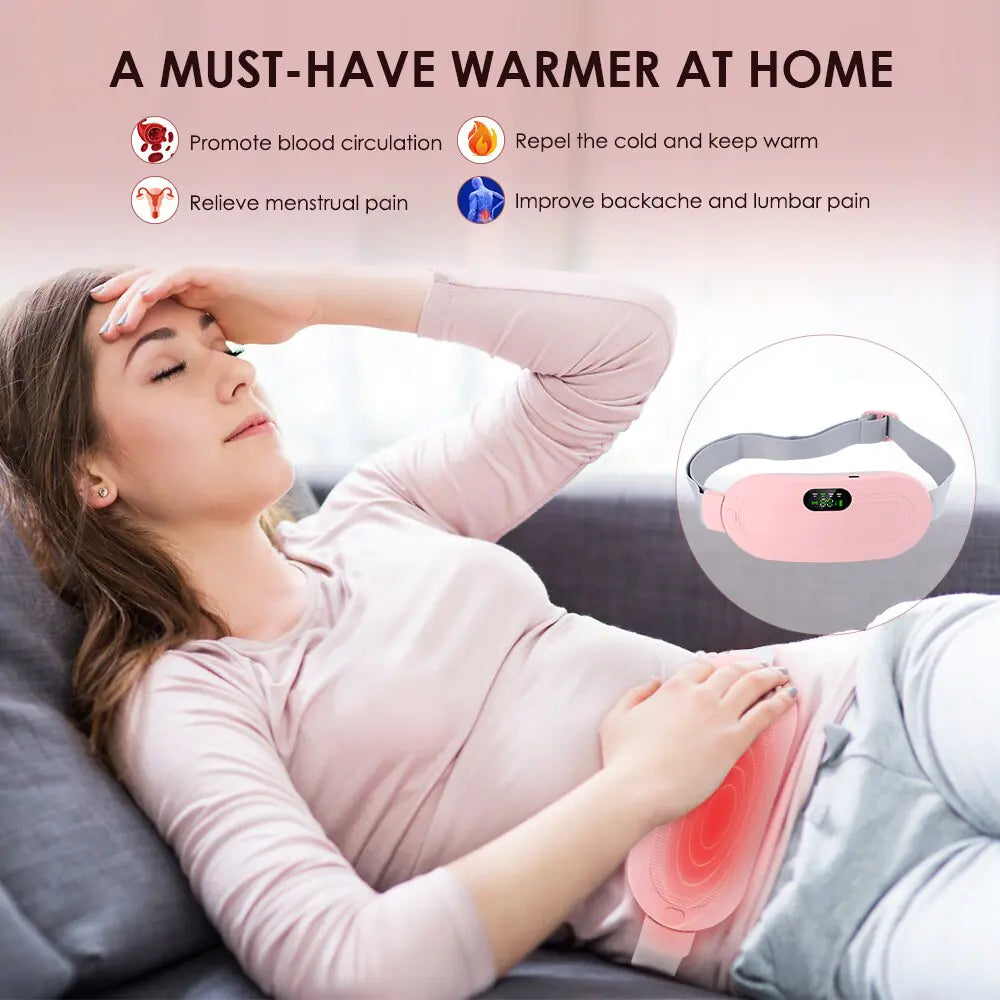 ReliefEase Smart Menstrual Heating Pad