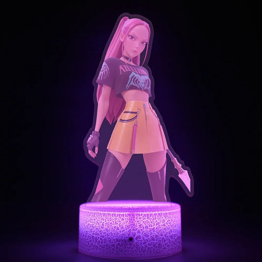 K-Pop Demon Hunters Night Light - Illuminate Your Fandom!