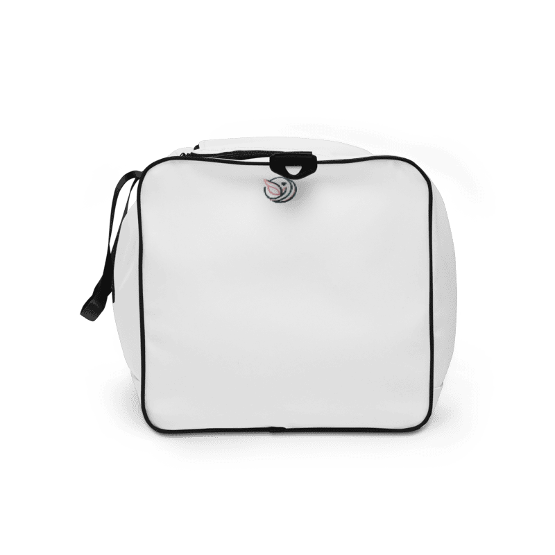 BeautifyFit White Duffle Bag
