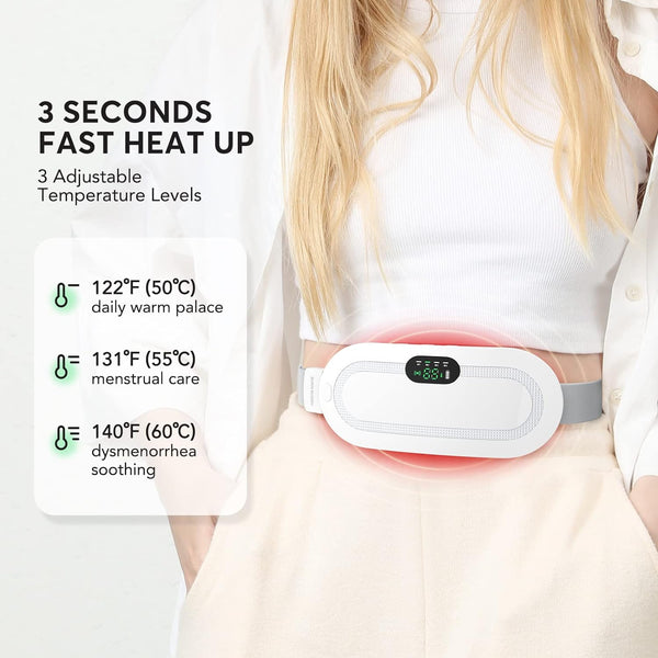 ReliefEase Smart Menstrual Heating Pad