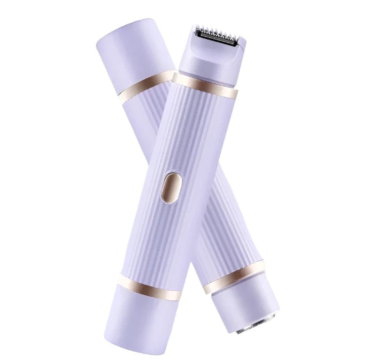 SilkGlide™ Dual-Head Electric Shaver- Purple