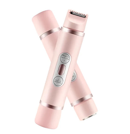 SilkGlide™ Dual-Head Electric Shaver - Petal Pink
