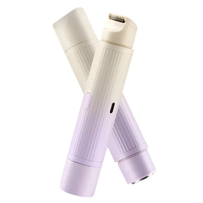 SilkGlide™ Dual-Head Electric Shaver - Gradient purple