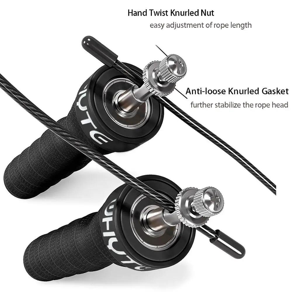 SPEED WIRE ADJUSTABLE JUMP ROPE - BeautifyFit