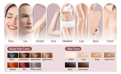IPL LASER HAIR REMOVAL WITH COOLING - BeautifyFit