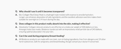 Hydrating Biodance Bio-Collagen Deep Mask