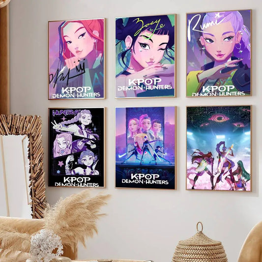 KPop Canvas Poster Self Adhesive
