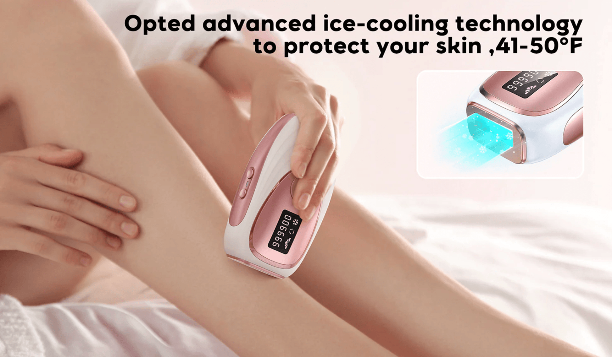 IPL LASER HAIR REMOVAL WITH COOLING - BeautifyFit