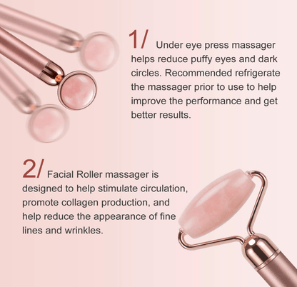 2-IN-1 Electric Jade Roller Facial Massager - BeautifyFit