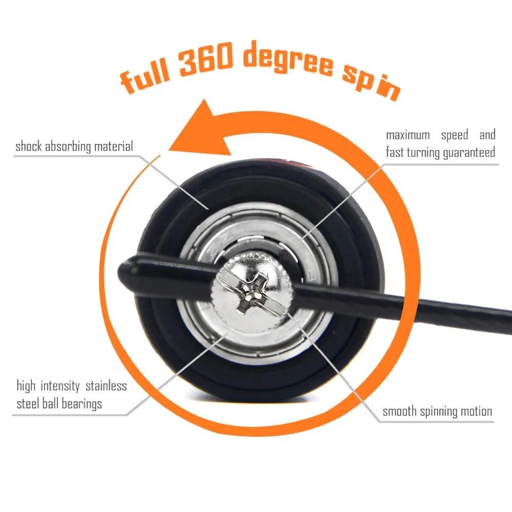 SPEED WIRE ADJUSTABLE JUMP ROPE - BeautifyFit