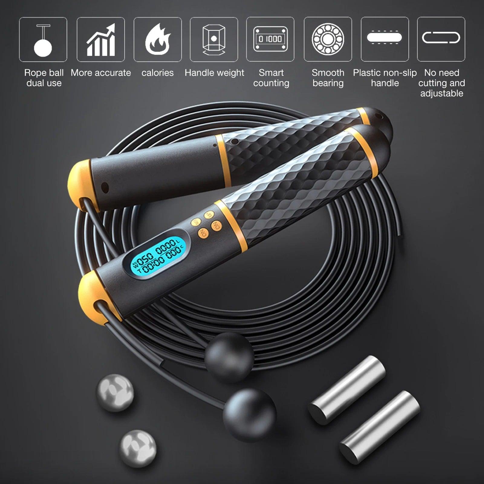 2-IN-1 INTELLIGENT CORDLESS JUMP ROPE - BeautifyFit