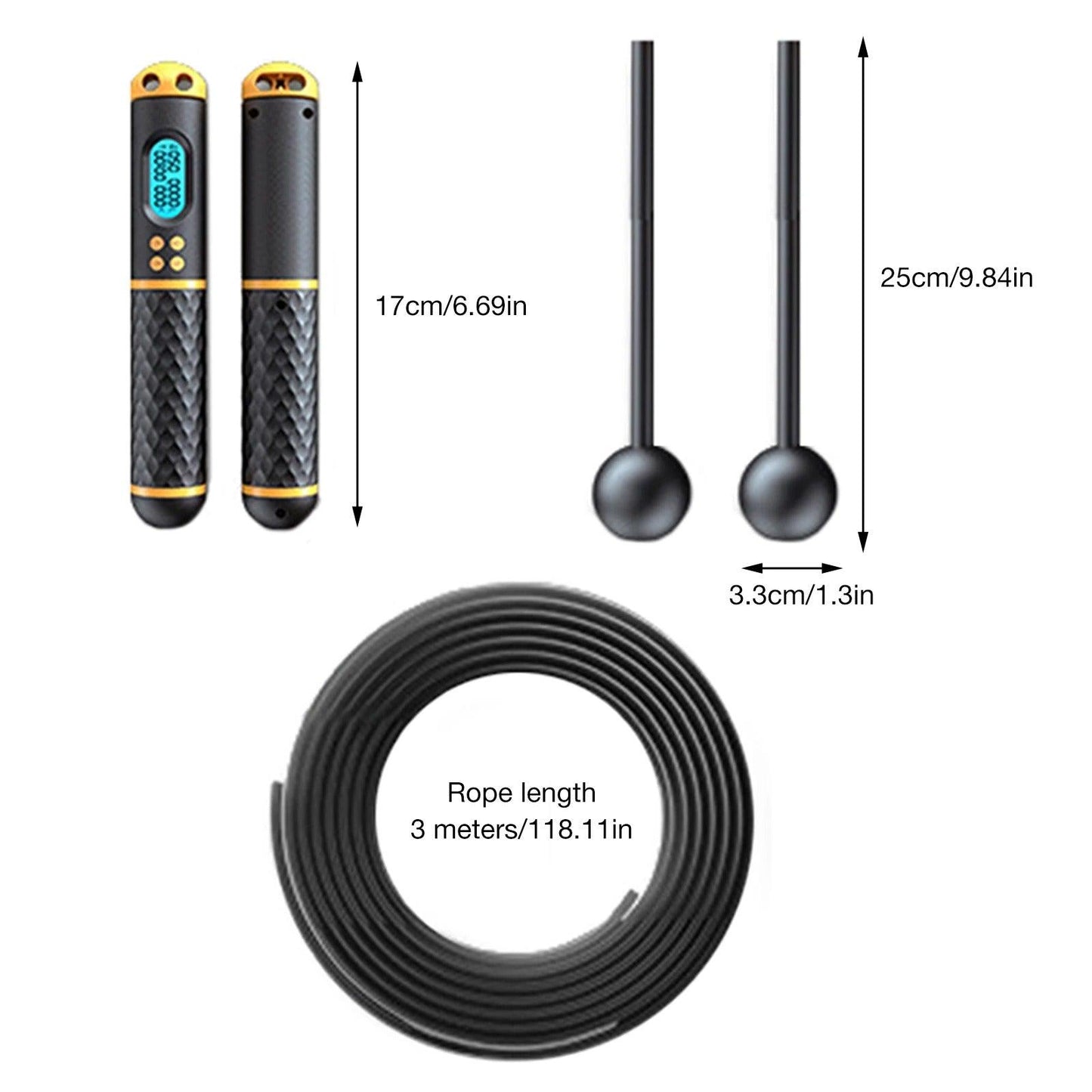 2-IN-1 INTELLIGENT CORDLESS JUMP ROPE - BeautifyFit