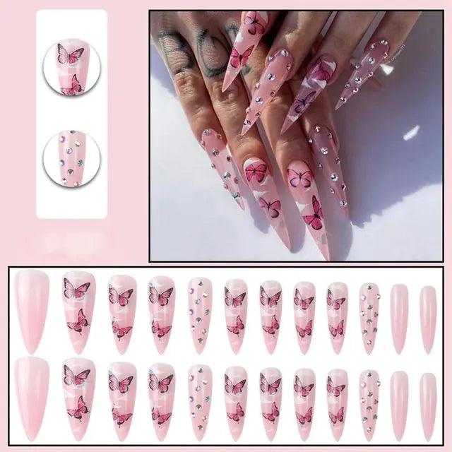 FALSE DECORATIVE NAILS - BeautifyFit