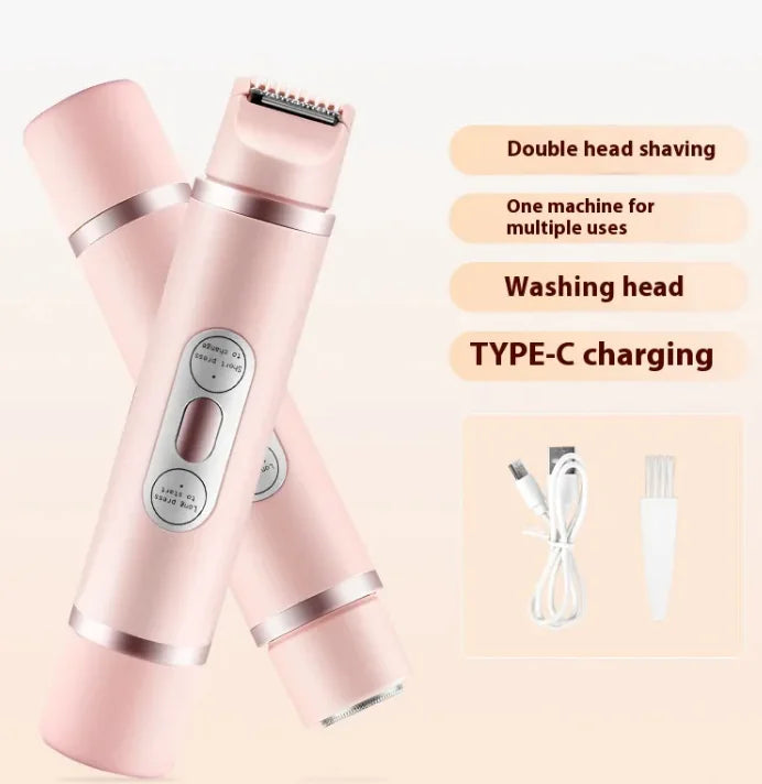 SilkGlide™ Dual-Head Electric Shaver - charger