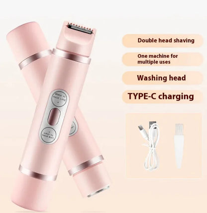 SilkGlide™ Dual-Head Electric Shaver - charger