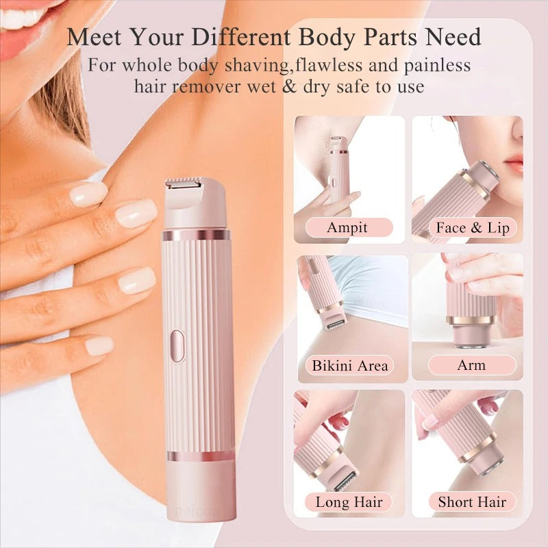 SilkGlide™ Dual-Head Electric Shaver
