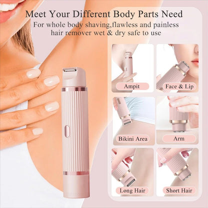 SilkGlide™ Dual-Head Electric Shaver