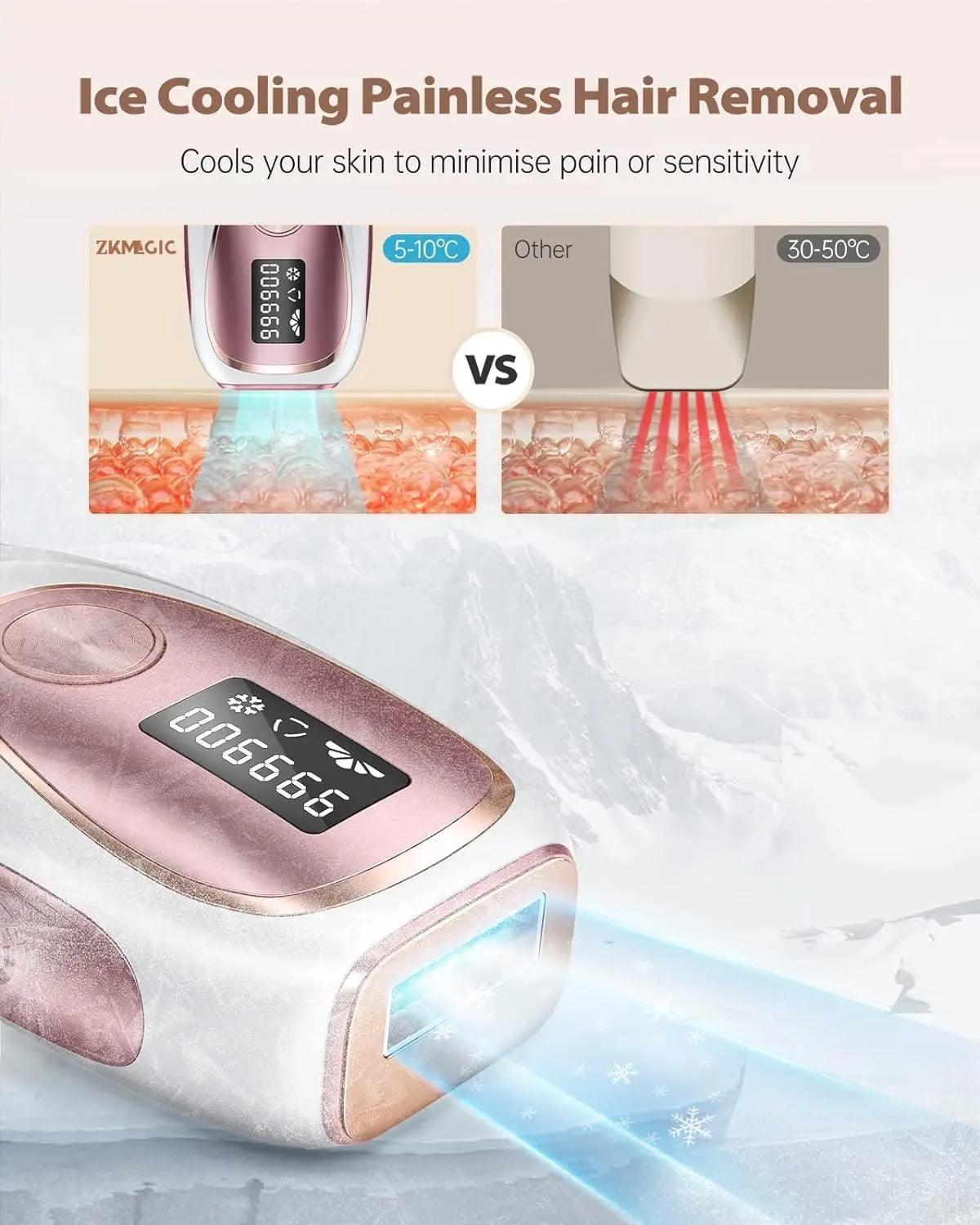 IPL LASER HAIR REMOVAL WITH COOLING - BeautifyFit