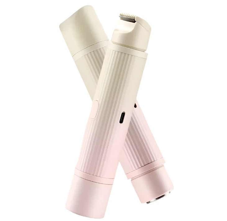 SilkGlide™ Dual-Head Electric Shaver - Gradient Pink