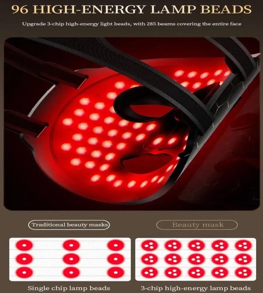 LumiGlow LED Skin Therapy Mask - BeautifyFit