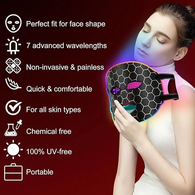 LumiGlow LED Skin Therapy Mask - BeautifyFit